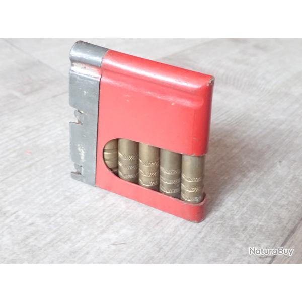 Lame chargeur de manipulation + 6 cartouches en laiton pour G11, K11 ou K31 (P1)