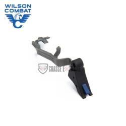 D&eacute;tente WILSON COMBAT Glock Gen 5 Flat Noir/Sur&ecirc;t&eacute; Bleue