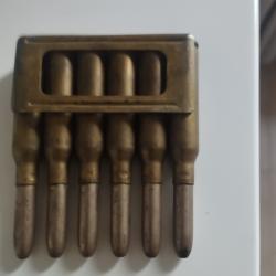 Clip 6 cartouches carcano
