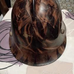 Casque de pompier bak&eacute;lite