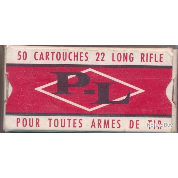 Vieille BOITE 22 LR pour collection pleine et compl�te sous protection plastique 59402