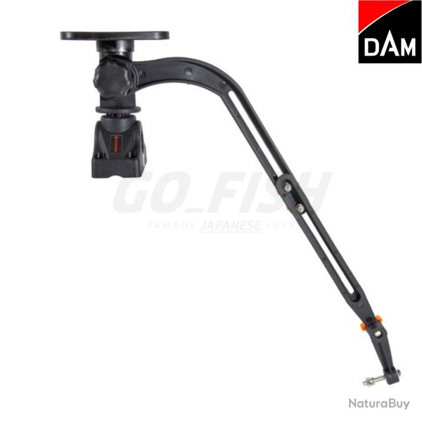 Support Sondeur Transducer Arm Fish Finder Mount Small Dam