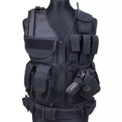 Gilet tactique KAM-39 Noir (GFC Tatical)