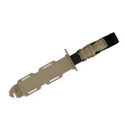 R&eacute;plique du Couteau Ba&iuml;onnette factice TAN pour M4 ou M16 (ACM)