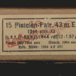 (5940)  Une belle boite neuve  de 15 cart  7,92x33 KURZ sur clips aux 43