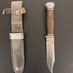 Couteau US MK1  RH PAL35 et fourreau MK1