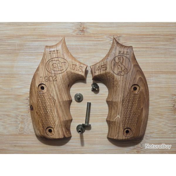 Plaquettes bois Ch�ne Colt 1902 Alaskan (version d�finitive)