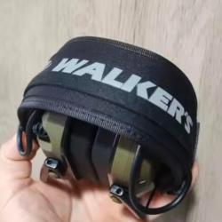CASQUE &Eacute;LECTRONIQUE + SACOCHE DE RANGEMENT WALKERS- TIR SPORTIF / BALL-TRAP / CHASSE - NEUF