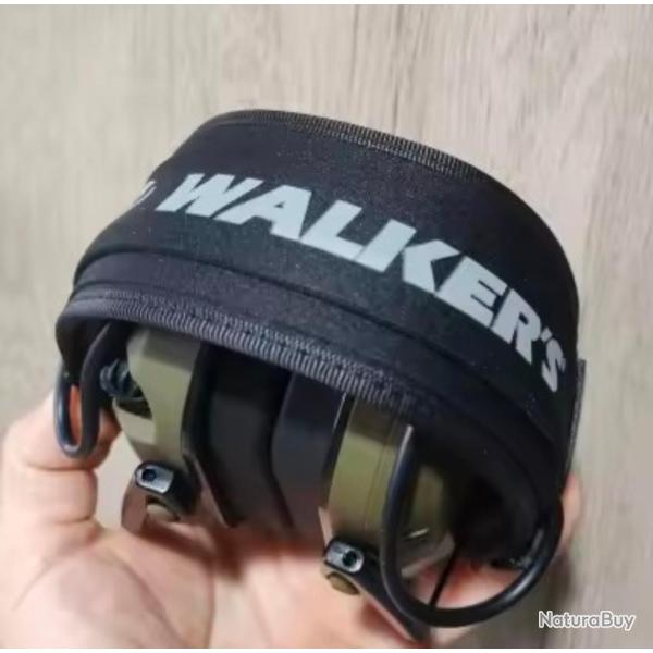 CASQUE �LECTRONIQUE + SACOCHE DE RANGEMENT WALKERS- TIR SPORTIF / BALL-TRAP / CHASSE - NEUF