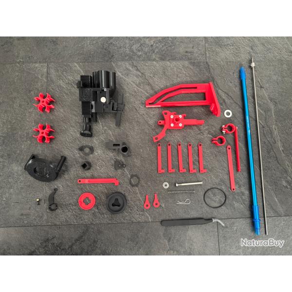 ALL IN ONE Amorceur automatique LARGE pour presse LEE PRO 4000 + case feeder et kit doseuse