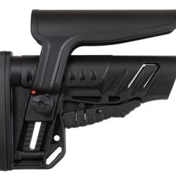 Crosse AR15 DLG Tactical - appuis joue r&eacute;glable - tube commercial