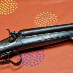 Fusil de chasse St Etienne cal 16/65 &agrave; chiens (pour collection)