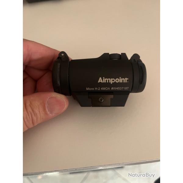 vend aimpoint h2 noir