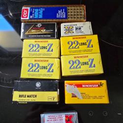 Lot de plus de 500 balles 22LR