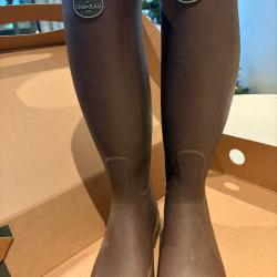 Bottes Saint Hubert pour femmes doubl&eacute;es cuir pointure 41