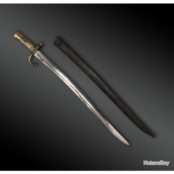 SABRE-BA�ONNETTE mod�le 1866 Chassepot de Manufacture Imp�riale - France - XIX�me si�cle