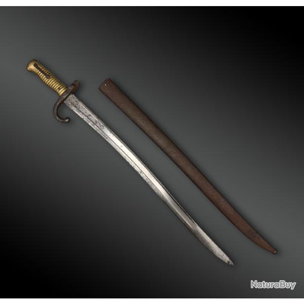 SABRE-BA�ONNETTE mod�le 1866 Chassepot - France - XIX�me si�cle