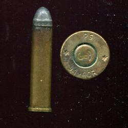 9.1 x 40 R - TRES RARE calibre de chasse allemand - marquage : PS * 9,1 x 40R * - balle plomb