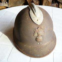 Ancien casque Adrian WW1 guerre militaria