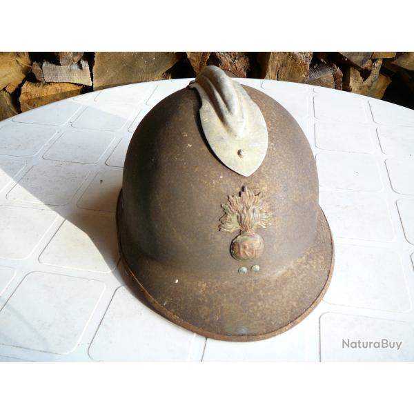 Ancien casque Adrian WW1 guerre militaria