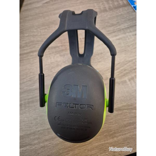 Casque anti bruit 3M peltor x4m jaune fluo