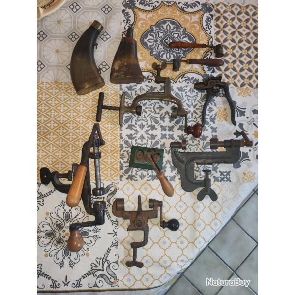 Lot sertisseurs anciens