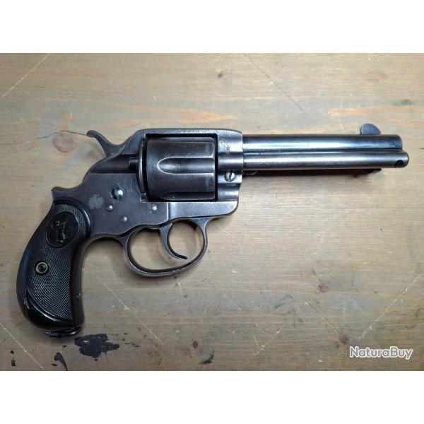 Rare revolver Colt 1878 Double Action tardif, calibre 38-40, Verified Proof