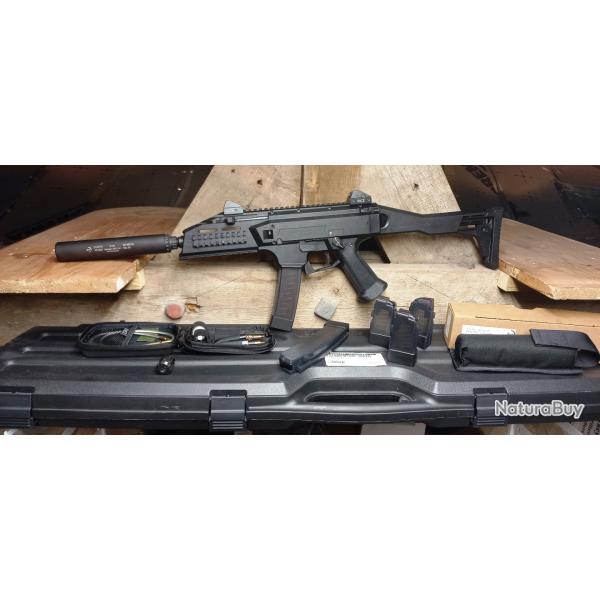 CZ Scorpion EVO 3 S1 en calibre 9x19mm.