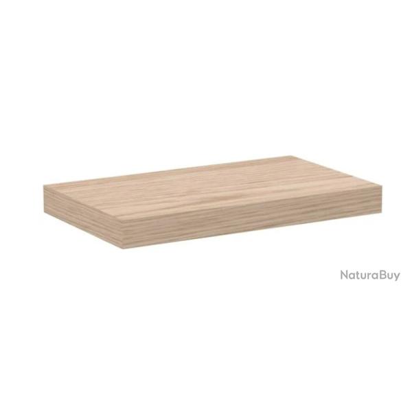 �tag�re flottante bois ing�nierie 40x23,5x4 cm murale gain espace