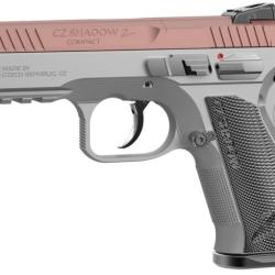 PISTOLET CZ 75 SHADOW 2 COMPACT INDUSTRIAL CALIBRE 9X19 ROSE