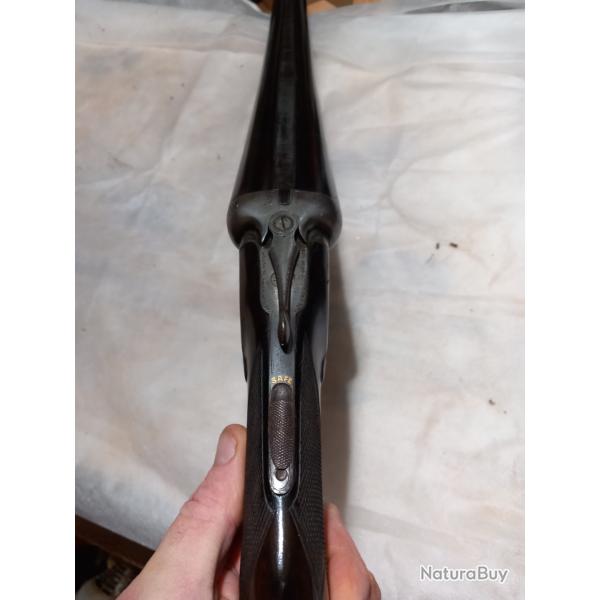 FUSIL JUXTAPOS� ANSON & DEELEY'S cal. 12/70 cat D