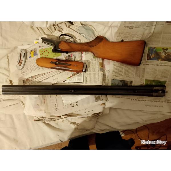 Ba�kal juxtapos� en bonne �tat de fonctionnement calibre 12 chambr� 70