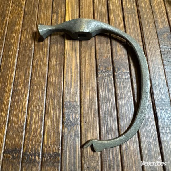 BRANCHE DE GARDE BRONZE PI�CE SABRE - �P�E