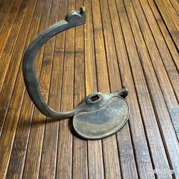 BRANCHE DE GARDE AVEC CONTRE CLAVIER EN LAITON PI�CES �P�E - SABRE