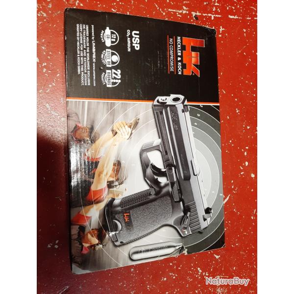 Pistolet Hk usp umarex co2  calibre 4,5mm billes