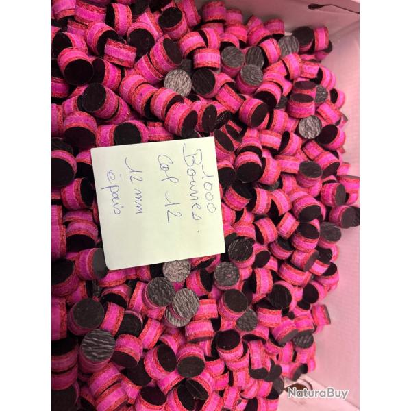 1000 Bourres grasse calibre 12