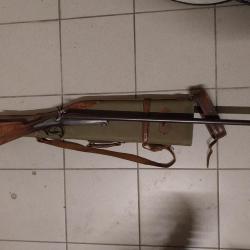 Fusil juxtapos&eacute; &agrave; broches calibre 20 avec son &eacute;tui Jambon et 10 cartouches