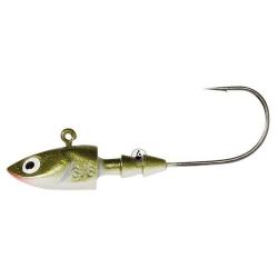 T&ecirc;te Plomb&eacute;e Berkley Powerjig Deep Jig 10g Olive Pearl