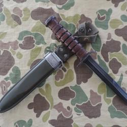 Poignard USM3 Case avec marquage sur la garde, US WW2.