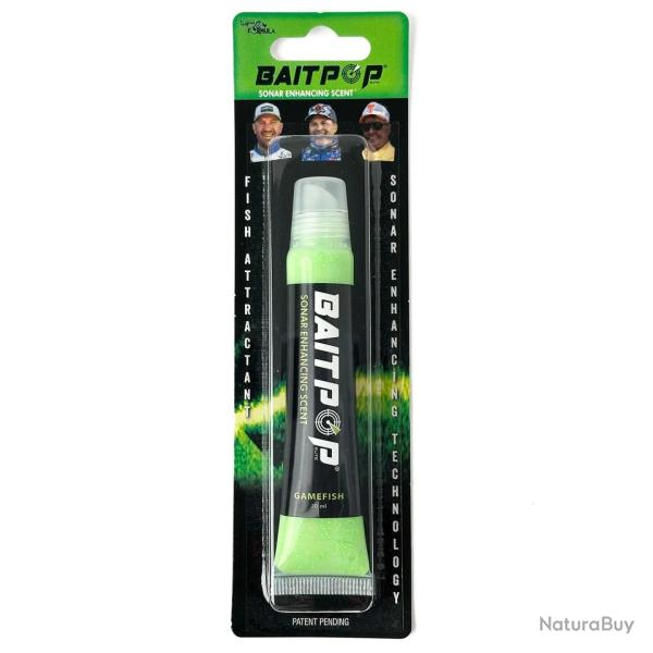 Attractant BaitPop Elite 20ml #Gamefish Green