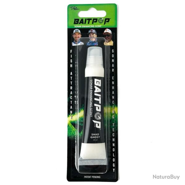Attractant BaitPop Elite 20ml #Shad Ghost