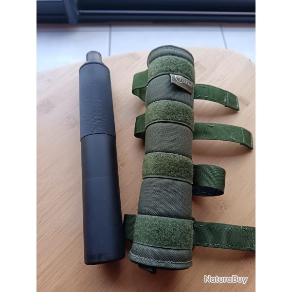 Mod�rateur  Stopson cal 30 filet� 18x100 avec bague 5/8x24 US