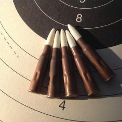 Cartouches de manipulation et collection en cal 7,62x54r.