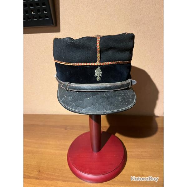 Kepi adjudant sapeur pompier - ww1 - militaria