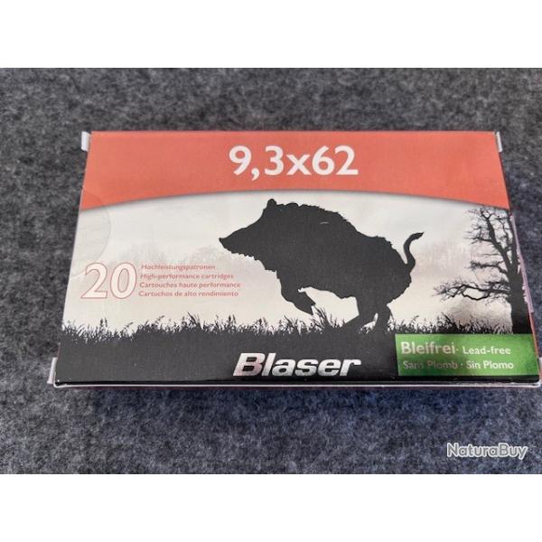 1 boite de munitions BLASER CDC 9.3x62