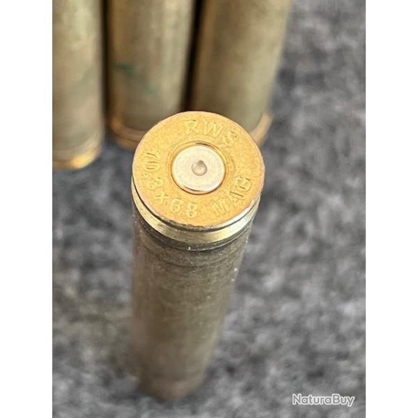 20 douilles RWS   calibre 10.3X68 MAG