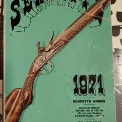 Catalogue Armes Western Serpette 1971