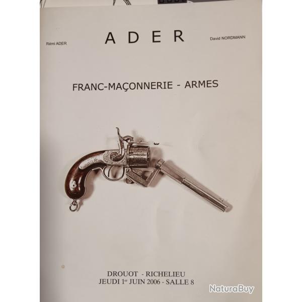Catalogue France Ma�onnerie, Armes
