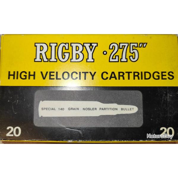 Bo�te de 275 Rigby