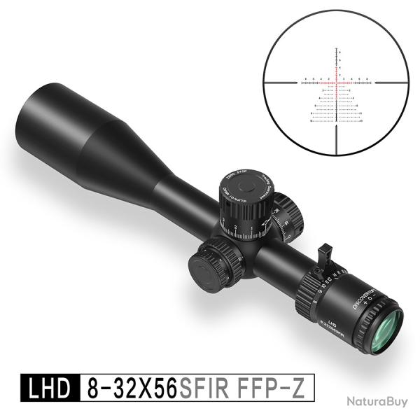 DISCOVERYOPT DISCOVERY LHD 8-32X56 SFIR FFP-Z MRAD BIENTOT DISPONIBLE